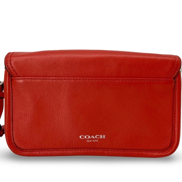 Coach Y2K Legacy Dinky Penny Shoulder Purse Crossbody Carnelian Red | 19914 - Picture 10 of 16